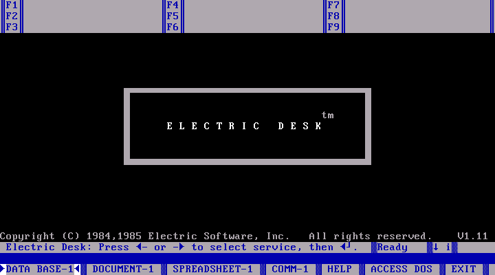 Electric Desk 1.11 - Splash
